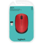 Logitech M171 Mouse Red