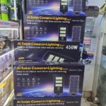 2 in 1 solar Camera+ lighting 